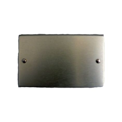 Electraline 71090 Placca Cieca, Grigio