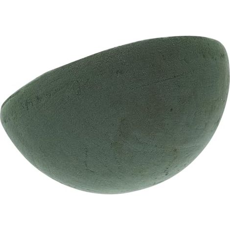 Mousse de Fleur Demi-sphère Verte, 1 Pièce, Demi-Boule (1/5)
