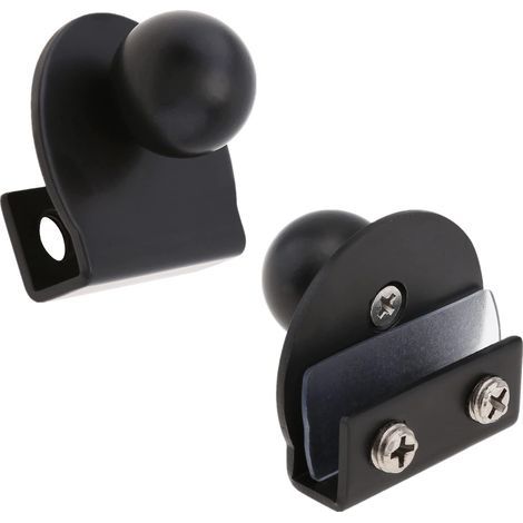 2 pièces Poignée de porte en verre, Poignées de porte pour 5 à 8 mm Vitrine Meubles Armoires en verre Boutons de tiroir (1/5)