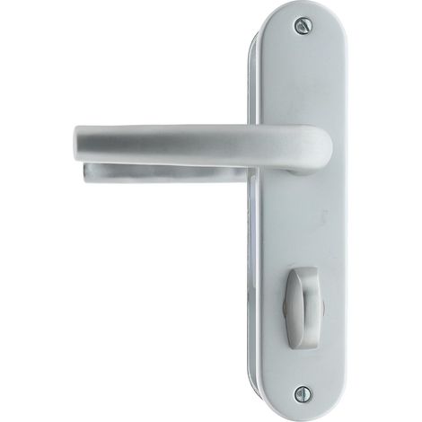 Bricard 709226 Ensemble Venise Aluminium Argent Monte Nu. Bec de Cane a condamnation (1/2)