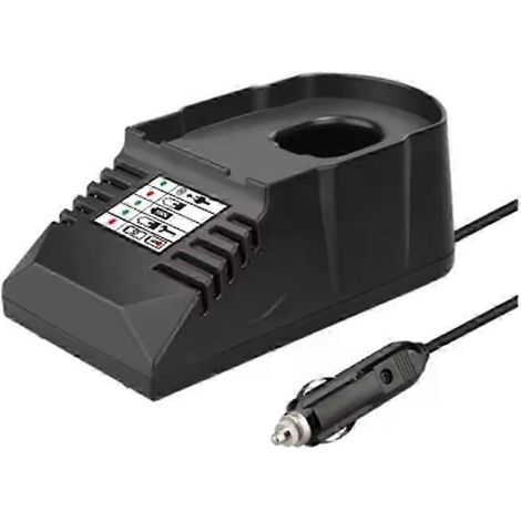 Mini chargeur de batterie pour voiture avec prise allume-cigare pour batteries Ryobi 18V Lithium-Ion, Ni-Cd et Ni-Mh (1/5)