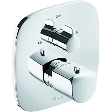 Kludi Ameo - Mitigeur thermostatique de baignoire encastré, chrome 418300575
