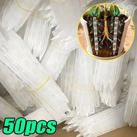 (10 pièces - (15 cm)) Tubes de drainage transparents en plastique pour la circulation d'air dans le sol, pour la ventilation des racines des plantes et le rempotage.