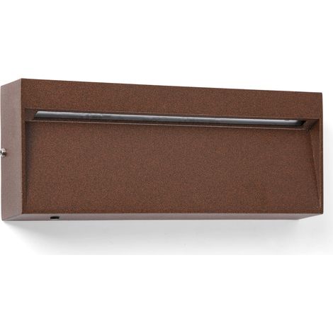 DUNE R Aplique rectangular marrón óxido de 6W 4CCT (1/2)