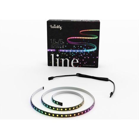 Smart App Controlled Twinkly Indoor Line Strip Light Extension Kit - Gen II (1/4)