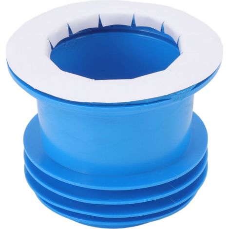 1 anneau d'étanchéité pour toilettes, en caoutchouc, étanche anti-odeurs, joint sanitaire pour raccord WC-sol-douche (1/5)