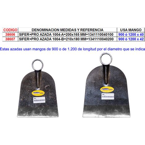 SIFER PRO HOE 1004 B210x180 MM1341110040200
