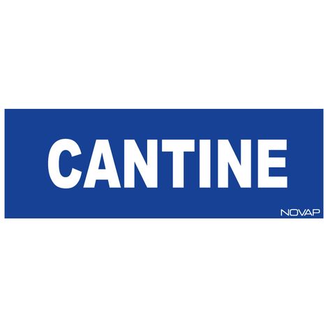 Panneau Cantine - Rigide 330x120mm - 4140056