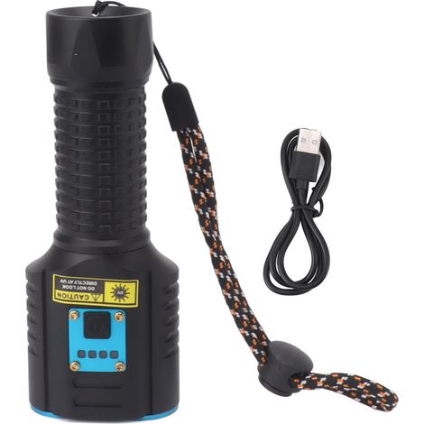 Ortviai Lampe UV 365 nm 2 en 1 avec lumière blanche LED, détecteur d’urine animale, pour durcissement de résine, minéraux, scorpions