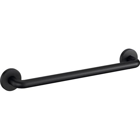 COSMIC Grab rail 45cm, Straight, Matt Black up to 150kg, ARCHITECT S+ Collection