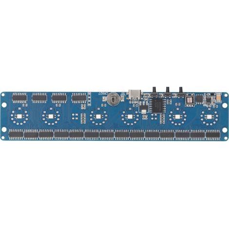 6-Bit-Photoglow-Röhrenuhrmodul IN12 IN14 Nixie Glow, 24-Stunden-LED-Digitalanzeige-Leiterplatte (1/5)