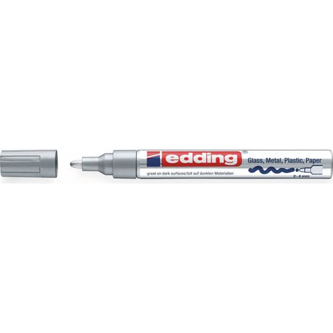 EDDING Paint-Marker, e-750 CR, silber (1/2)