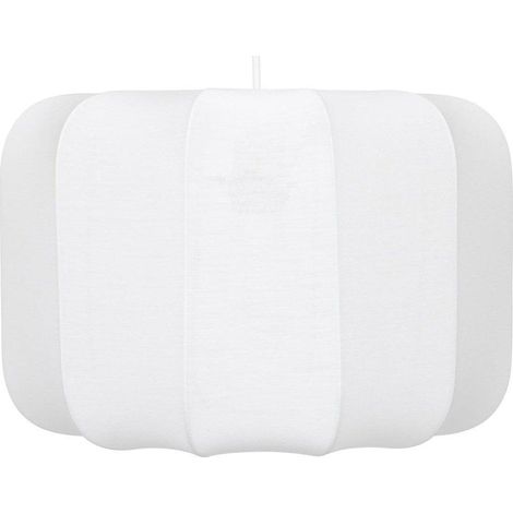 Atmosphera Tobie sospensione luminosa bianca design essenziale