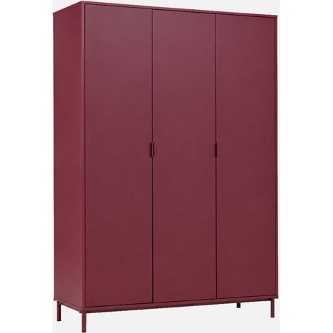 Vestidor, armario de madera y metal con 3 puertas (1/5)