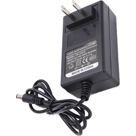 Chargeur de batterie au lithium 29,4 V 1 A, adaptateur secteur pour scooter électrique, prise américaine 100-240 V (1/5)