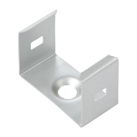 SUPPORT DE MONTAGE POUR PROFILÉ POUR RUBAN LED SLIMLINE LARGEUR 15 MM - ACIER À RESSORT - ARGENT VELLEMAN MC-SLW15-STEEL