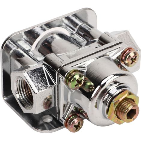 Régulateur de pression de carburant en alliage de zinc, vanne 3/8in, 4,5 à 9 PSI, contrôle précis, remplace 12-803, pour carburateur, kit de 4 pièces. (1/5)
