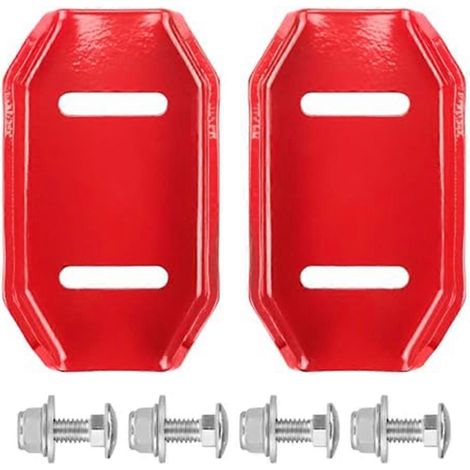 1 Pair 106 4588 01 souffleuse à neige Skid Shoes compatible pour Toro 106 4588 01 780 712 Clinic 1782116 Mounting (1/5)