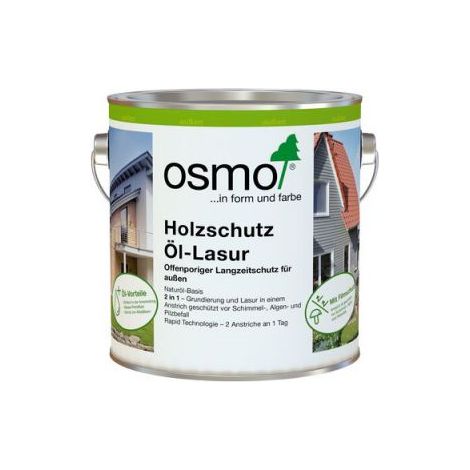 Osmo Holzschutz Öl-Lasur Eiche 5,00 l - 12100065