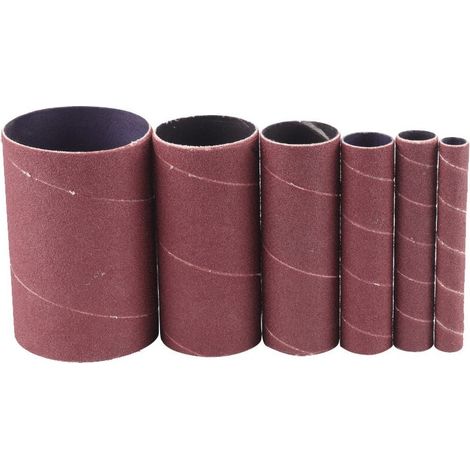 Ensemble de 6 Manchons de ponçage 115 mm Grain 80（12/20/25/38/55/80mm）-LIAIKI (1/4)