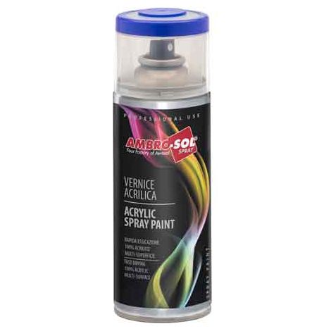 BOMBOLETTA SPRAY ACRILICO UNIVERSALE 400 ML AMBROSOL Azzurro