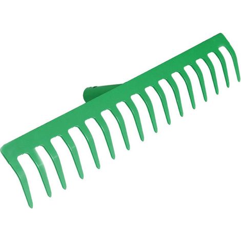 VERDELOOK Rastrello Verniciato 16 Denti
