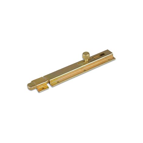 Catenaccio verticale profilato 150 x 40 mm. - zincato giallo