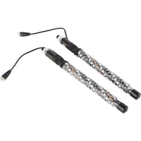 Fuß LED-Lichterkette, 12–24 V, 20 Farben, IP67 wasserdicht, Überlastschutz, Fernbedienung, Fahnenmast, Ameise