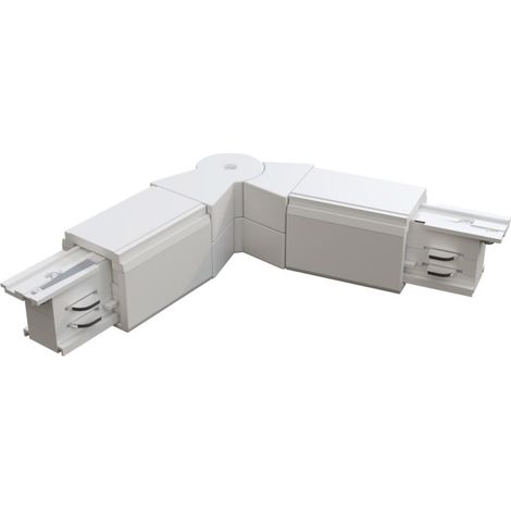 Connettore Pieghevole Plastica Bianco (1/2)