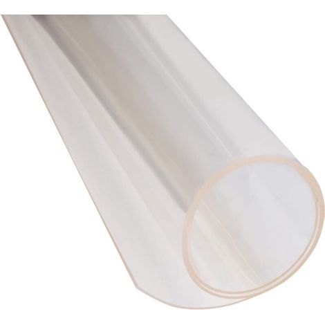 Pellicola protettiva per tavoli - Spessore 2 mm/Bordi smussati - Prodotto in Germania - Trasparente - Varie misure/Taglio su misura disponibile (Larghezza 90 cm x Lunghezza: 150 cm) (1/2)