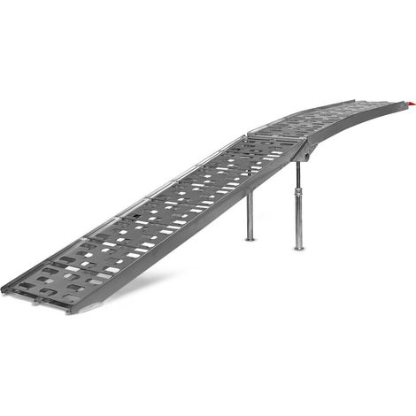 RAMPA DA CARICO AUTO MOTO ALLUMINIO 500 KG 0,5 TON LUNGHEZZA 2,2 MT 071