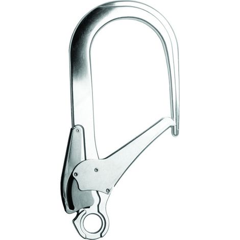 Gancho de aluminio con cierre automático de doble seguridad SAFETOP