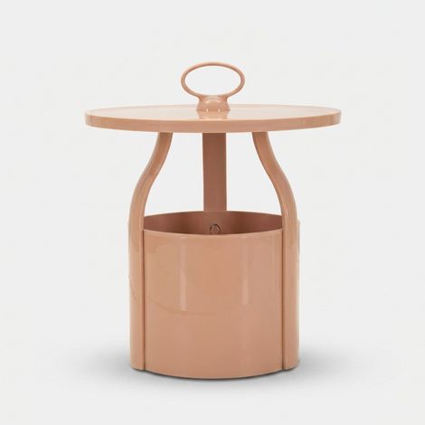 Table d'appoint iris rose cm ø 44 x 43