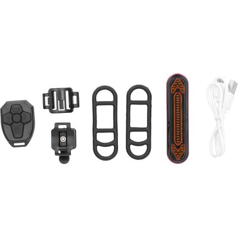 Fahrradblinker, kabelloses Rücklicht mit USB-Aufladung, Mountainbike-Zubehör (1/5)