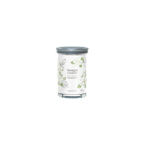 Weiße Gardenie – Yankee Candle Signature – Duftkerze im Glas mit zwei Dochten – Neuheit 2022