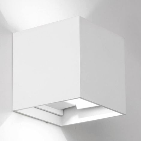 Murale créative à LED 7W, s carrées en Fer forgé, luminaire réglable, Murale décorative Minimaliste Moderne pour Chevet, allée, Salon, Villa (1/5)