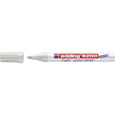 Edding 8200 Pennarello per fughe grigio-argento resistente all'acqua