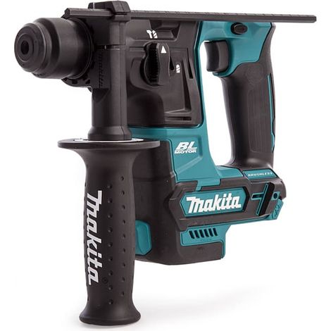 Makita – Perforateur SDS-PLUS 12V CXT 1.1 J pour béton armé – Moteur sans balais – Force de frappe 1.1 J – HR166DZ