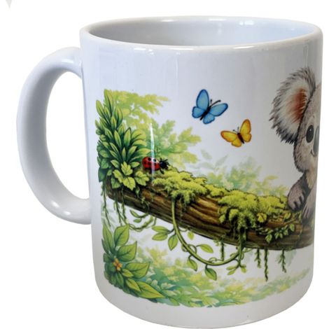 Mug en céramique Koala nature poétique 350 ml (1/2)