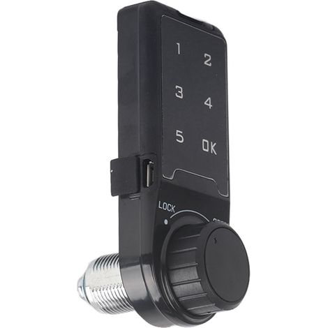Serrure à Code Clavier Tactile, Sécurité Électronique Armoire à Cadenas, L=20mm (1/5)