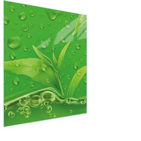 Planche à découper en verre 45x52 feuilles (1/5)