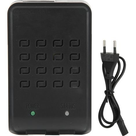 Chargeur batterie lithium 2 LED couleurs indication boîtier ABS égaliseur pour avion modèle prise UE 100-240V (1/5)