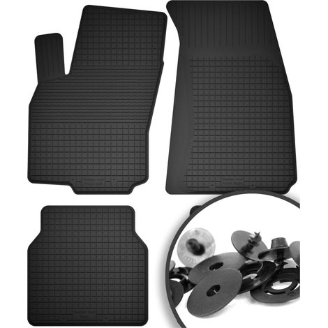 Tappetini in gomma + fermi per: Nissan Navara IV pickup (2014-)