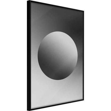 Affiche Murale Encadrée "Convex or Concave" 30 x 42 cm Noir