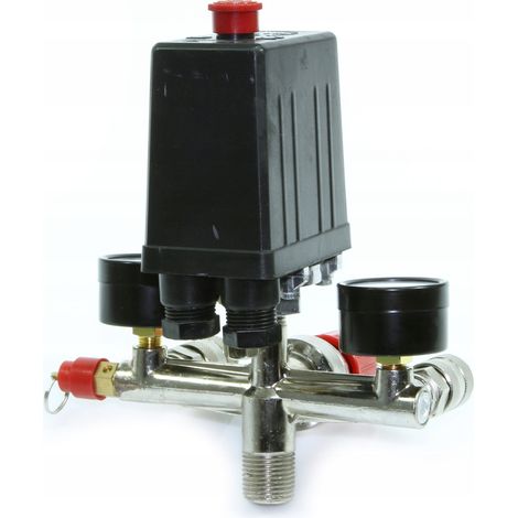 Druckschalter mit Manometer - Druckschalter /gerade/ M806873 (1/5)