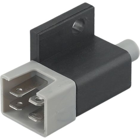FLITI Pack of 1 Replacement Piston Safety Switch 725-04363 for Cadet RZT42 ZT154 Lawn Mowers, Black and White Plastic Part for Garden and Yard Maintenance (1/4)