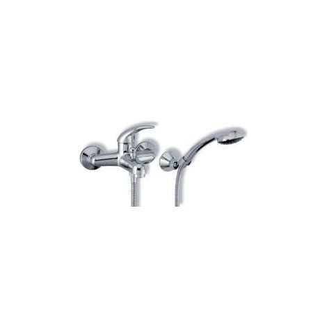 Novaservis Metalia 55 - Robinetterie de baignoire murale complète, chrome 55020,0