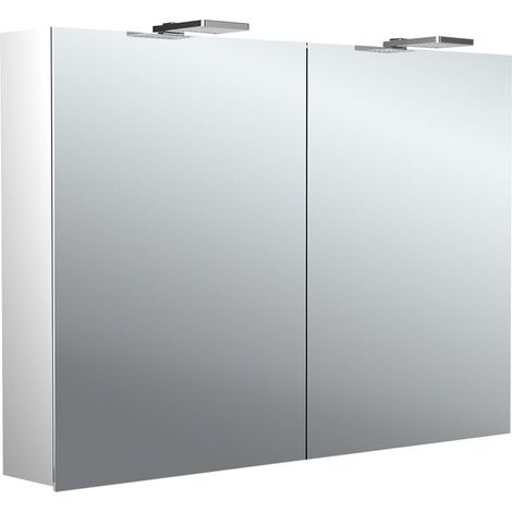 emco pure 2 style Armario con espejo iluminado con focos, 2 (1/5)