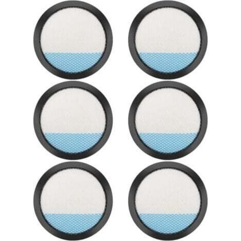 Lot de 6 filtres lavables pour aspirateur sans fil Ryobi PCL720, PBLSV716, PBLSV717 (1/4)
