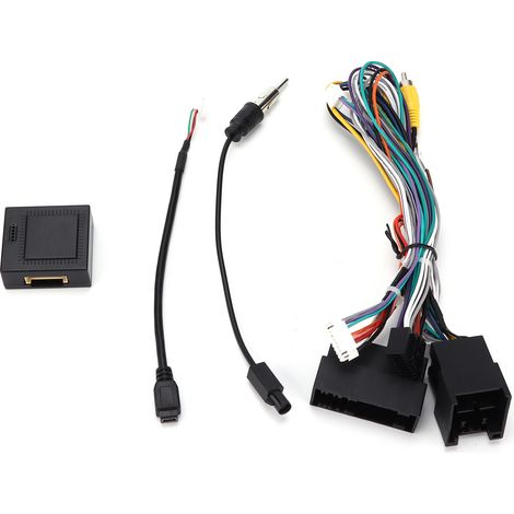 Adaptateur Faisceau Câblage Autoradio 3 Pièces avec Boîtier Canbus pour Ford Focus/Escape (1/5)